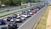 Zbog požara na vozilu stvorila se kolona duga 10 km na autocesti A3