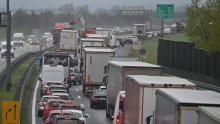 Opet gužve na zagrebačkoj obilaznici, stvorile se kilometarske kolone