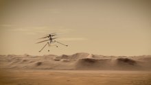 Pogledajte kako NASA-in helikopter leti nad površinom Marsa