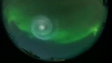Tajnovita plava spirala obasjala je polarno nebo, znanstvenici imaju objašnjenje