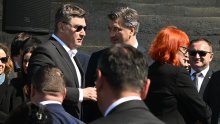 Jedna kolona u Jasenovcu, no Milanović i Plenković ipak su ignorirali jedan drugoga