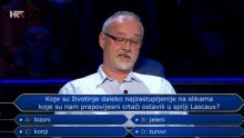 Tariku probleme zadala sirutka, a natjecatelju na 14. pitanju 'presudili' turovi