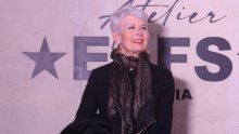 Jadranka Kosor u 'all black' izdanju na modnoj reviji Elfsa
