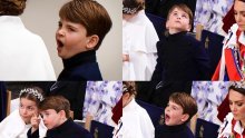 Vidno se dosađuje: Princ Louis opet 'ukrao show' na djedovoj krunidbi