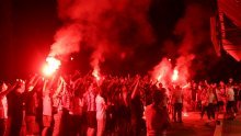 Pogledajte vatreni doček hajdukovaca na Poljudu nakon još jednog osvojenog Kupa