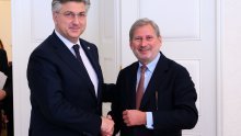 Plenković s povjerenikom Hahnom: Hrvatsko je gospodarstvo pokazalo otpornost