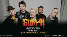 Pop punk Kanađani SUM 41 ove nedjelje na Ljetnoj pozornici u Opatiji