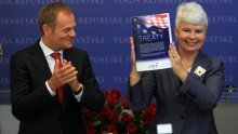 Polish PM presents draft of Croatia's EU accession treaty