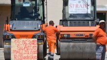 Potpora radnicima Cesta Šibenik: SSSH kreće u generalni štrajk solidarnosti