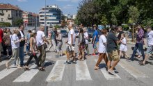 Splićani prosvjedom ispratili srušenu pelegrinku