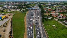 Evo kako ljetne gužve na autocesti izgledaju iz zraka