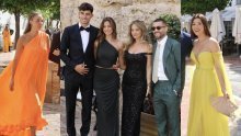 Odlični stajlinzi na vjenčanju: Crna haljina uvijek je dobar izbor, a Izabel Kovačić ova stoji kao salivena