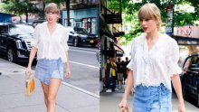 Vruće hlačice i minica u jednom: Taylor Swift uskočila u neodoljivi modni hibrid