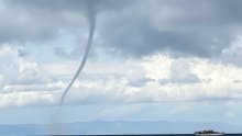 Nevrijeme u Dalmaciji: Pijavica na moru, Split se 'zabijelio' od tuče