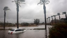 Oluja Hilary izazvala kaos u SAD-u, Palm Springs potpuno potopljen