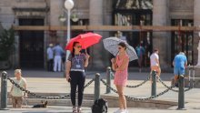 Nastavak toplinskog vala: Pretežno sunčan dan, u dijelu zemlje mogući pljuskovi