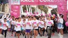 Think Pink: Više od 3000 ljudi u Splitu trčalo za borbu protiv rata dojke