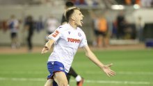 Split gori, Hajduk srušio Dinamo, Torcida slavi heroja Sahitija