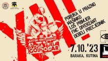 Memorijalni koncert za Antuna Krajinovića Tunu u kutinskoj Baraci