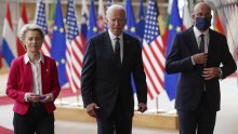 Čelnici EU-a na odvojenim sastancima s Bidenom. Što se događa?