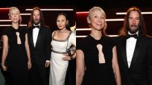 Modno usklađeni Keanu Reeves i Alexandra Grant vratili se na 'mjesto zločina'