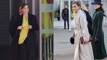 Sezonski modni ulovi: Kraljica Letizia nosi odlične kapute, a jedan je pronašla u Mangu