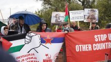 Prosvjednici u Beogradu vikali 'NATO ubojice' i 'Netanyahu Hitler'