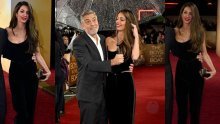 Prekrasna Amal i stajling bolji od male crne haljine: George Clooney nije mogao skinuti pogled s nje