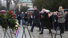 Čelništvo HDZ-a na Mirogoju se poklonio Tuđmanu, pojavila i kćer prvog predsjednika