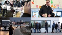 Vučić proglasio 'apsolutnu pobjedu' SNS-a