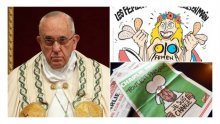 Charlie Hebdo opalio po papi Franji, on nije ostao dužan