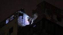 Masovni napad na Kijev: Snimljen udar u stambenu zgradu