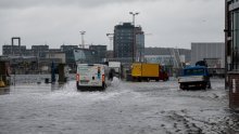 Velike oluje uzele prve žrtve u Europi, u Flensburgu najviši vodostaj ikad