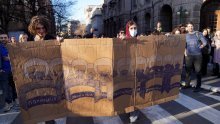 Osmi postizborni prosvjed u Beogradu bez incidenata, najavljen novi za danas