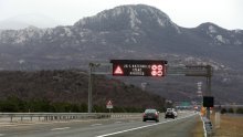 Zbog olujnog vjetra za sav promet zatvorena A1 kod Svetog Roka