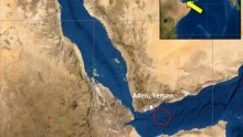 Uočeni projektili iznad broda u blizini jemenske al Hudayde