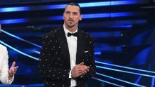 Kakav show! Zlatan Ibrahimović uz taktove hita Lepe Brene banuo na pozornicu u Sanremu