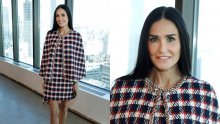 Vitke noge u prvom planu: Demi Moore plijenila elegancijom u chic kompletu