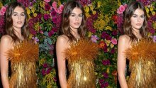 Lijepa kao slika: Kaia Gerber izgleda kao supermodel iz 90-ih u haljinici kakva se rijetko viđa