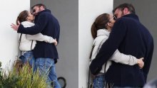 Nisu izdržali do kuće: Ben Affleck stisnuo Jennifer Lopez uza zid i strastveno je ljubio