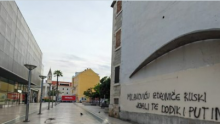 U centru Splita jutros osvanuli novi uvredljivi grafiti posvećeni Milanoviću
