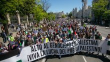 Diljem Španjolske prosvjedi podrške Palestini: 'Izrael ubija, Europa sponzorira'