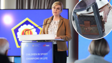 Kolinda Grabar-Kitarović usavršila je poslovnu eleganciju, ali ovog puta svi su gledali njezinu torbicu