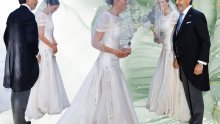 Prekrasna vjenčanica lijepe Lucije: Oduševila je elegantnom haljinom s posebnim detaljem