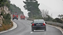 Prekinut je promet zbog prometne nesreće na DC8 iznad Dubrovnika