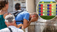 Izdržite još malo, osvježenje stiže. Temperatura će pasti i za više od deset stupnjeva