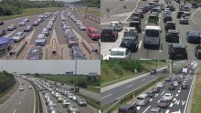 Vozilo u kvaru u tunelu Ledenik, više prometnih nesreća na autocestama