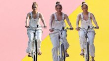 Poput djevojčice: Jennifer Lopez vozila bicikl u tregericama i hit obući sezone