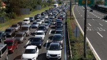 Kilometarske kolone kod Lučkog, krš i lom na A4