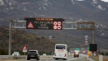 Zbog jakog vjetra, između Novog Vinodolskog i Senja zabrana za I. skupinu vozila